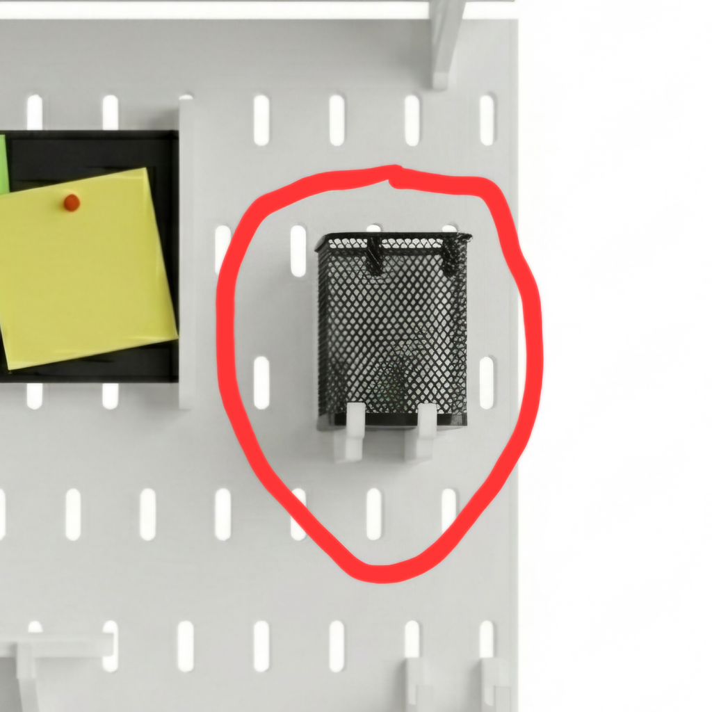 porte Stylos ( accessoire Pegboard )